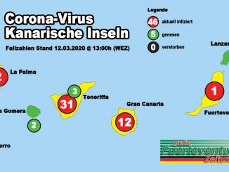 200312 1300 Corona Virus Kanarische Inseln Karte