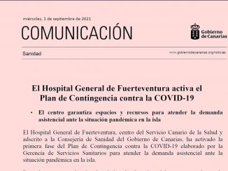 Notfallplan Krankenhaus Fuerteventura