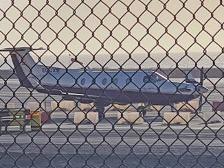 beschlagnahmtes Flugzeug Fuerteventura