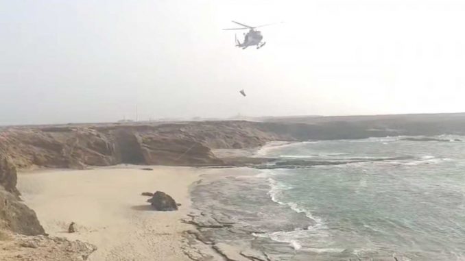 Hubschrauber-Playa-de-los-Ojos-Fuerteventura