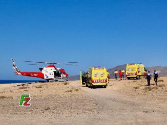 Hubschrauber Rettung La Pared Badetoter