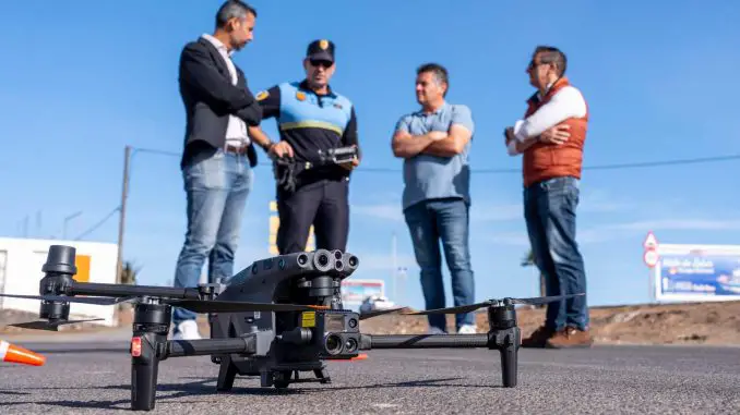 Drohne-Polizei-La-Oliva-Fuerteventura