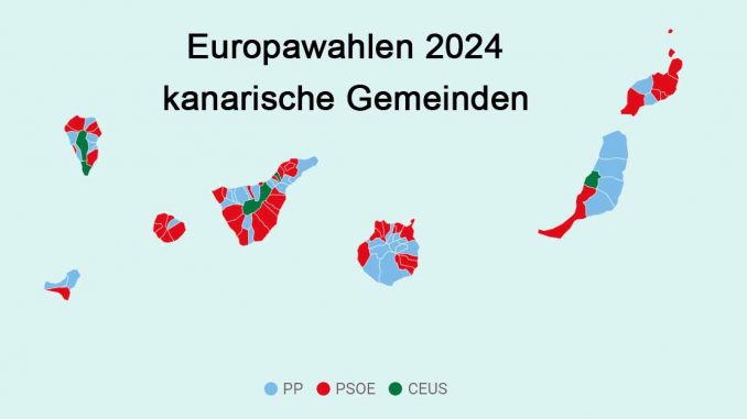 Europawahl-2024-Kanaren-Gemeinden