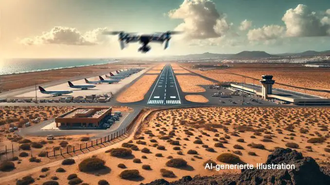Drohne-Flughafen-Fuerteventura